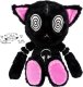 Soxo Maskotaka czarny kot Gus Fink HypnoCat Plushie Pal 1