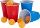 Tectake Stół do beer ponga Beer Ball Blitz z regulowaną wysokością składany - czarny 7