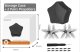 SunnyLife ŚMIGŁA NIEBIESKIE + ETUI DO DJI AVATA - 4 SZT. 9