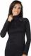 Gwinner Półgolf damski TOP XII WARMline czarny r.M 1