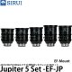 Obiektyw Sirui Cine Lens Kit Jupiter 5 Lenses EF-Mount (24, 35, 50, 75 & 100mm) 1
