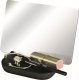 Lusterko kosmetyczne Kleine Wolke Tray 2w1 Lusterko kosmetyczne i organizer czarny 2