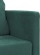 vidaXL Sofa podłogowa 2-w-1, ciemnozielona, 122x204x55 cm, aksamit 8