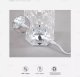 Lampa stołowa Tech-Led Kryształowa lampa róża LED kolorowa zmienia kolory pod wpływem dotyku Kryształowa lampa róża LED kolorowa zmienia kolory pod wpływem dotyku 6