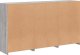 vidaXL Szafka z oświetleniem LED, szary dąb sonoma, 181,5x37x100 cm 8
