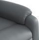 vidaXL Rozkładany fotel pionizujący z masażem, elektryczny, szary 12
