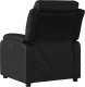 vidaXL Rozkładany fotel masujący, elektryczny, czarny, sztuczna skóra 5