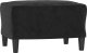 vidaXL 3-osobowa sofa z podnóżkiem, czarna, 180 cm, aksamit 5