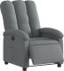 vidaXL Elektryczny fotel rozkładany, ciemnoszary, obity tkaniną 3