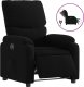 vidaXL Elektryczny fotel rozkładany, czarny, obity tkaniną 2