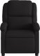 vidaXL Rozkładany fotel masujący, elektryczny, czarny, tkanina 9