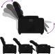 vidaXL Elektryczny fotel rozkładany, czarny, obity sztuczną skórą 6