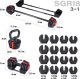 HMS ‎Hantle SGR18 Pro Set żeliwne 2 x 18 kg 11