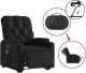 vidaXL Rozkładany fotel pionizujący z masażem, elektryczny, czarny 6