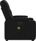 vidaXL Rozkładany fotel pionizujący z masażem, elektryczny, czarny 10