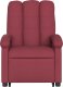 vidaXL Podnoszony fotel masujący, elektryczny, rozkładany, bordowy 8