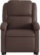 vidaXL Rozkładany fotel pionizujący z masażem, elektryczny, brązowy 9