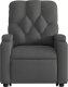 vidaXL Podnoszony fotel masujący, elektryczny, rozkładany, ciemnoszary 9