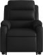 vidaXL Rozkładany fotel pionizujący z masażem, elektryczny, czarny 8
