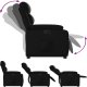vidaXL Rozkładany fotel pionizujący, elektryczny, czarny, ekoskóra 6