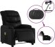 vidaXL Rozkładany fotel masujący, elektryczny, czarny, sztuczna skóra 6