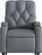 vidaXL Podnoszony fotel masujący, rozkładany, szary 9