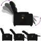 vidaXL Rozkładany fotel pionizujący z masażem, elektryczny, czarny 7