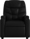 vidaXL Rozkładany fotel pionizujący z masażem, elektryczny, czarny 9