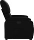 vidaXL Podnoszony fotel rozkładany, czarny, obity sztuczną skórą 10