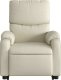 vidaXL Rozkładany fotel pionizujący z masażem, elektryczny, kremowy 8