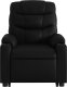 vidaXL Rozkładany fotel pionizujący z masażem, elektryczny, czarny 9