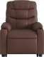 vidaXL Rozkładany fotel pionizujący z masażem, elektryczny, brązowy 9