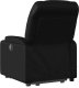 vidaXL Podnoszony fotel masujący, rozkładany, czarny 5