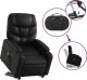 vidaXL Podnoszony fotel masujący, rozkładany, czarny 6