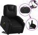 vidaXL Rozkładany fotel pionizujący z masażem, elektryczny, czarny 11