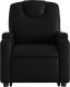 vidaXL Rozkładany fotel pionizujący z masażem, elektryczny, czarny 9