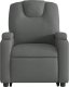 vidaXL Podnoszony fotel masujący, elektryczny, rozkładany, ciemnoszary 9