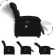 vidaXL Podnoszony fotel masujący, rozkładany, czarny 6