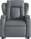 vidaXL Podnoszony fotel masujący, rozkładany, szary 9