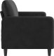 vidaXL Sofa 3-osobowa, czarny, 180 cm, tapicerowana aksamitem 4