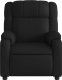 vidaXL Rozkładany fotel masujący, elektryczny, czarny, sztuczna skóra 9