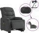 vidaXL Podnoszony fotel masujący, elektryczny, rozkładany, ciemnoszary 6