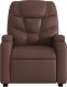 vidaXL Rozkładany fotel pionizujący z masażem, elektryczny, brązowy 9