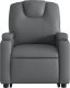 vidaXL Rozkładany fotel pionizujący z masażem, elektryczny, szary 9