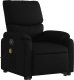 vidaXL Rozkładany fotel pionizujący z masażem, elektryczny, czarny 3