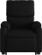 vidaXL Rozkładany fotel pionizujący z masażem, elektryczny, czarny 8