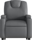 vidaXL Podnoszony fotel masujący, rozkładany, szary 9