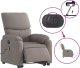 vidaXL Podnoszony fotel masujący, elektryczny, rozkładany, kolor taupe 6
