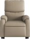 vidaXL Rozkładany fotel pionizujący z masażem, elektryczny, cappuccino 8