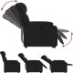 vidaXL Rozkładany fotel pionizujący, elektryczny, czarny, ekoskóra 6